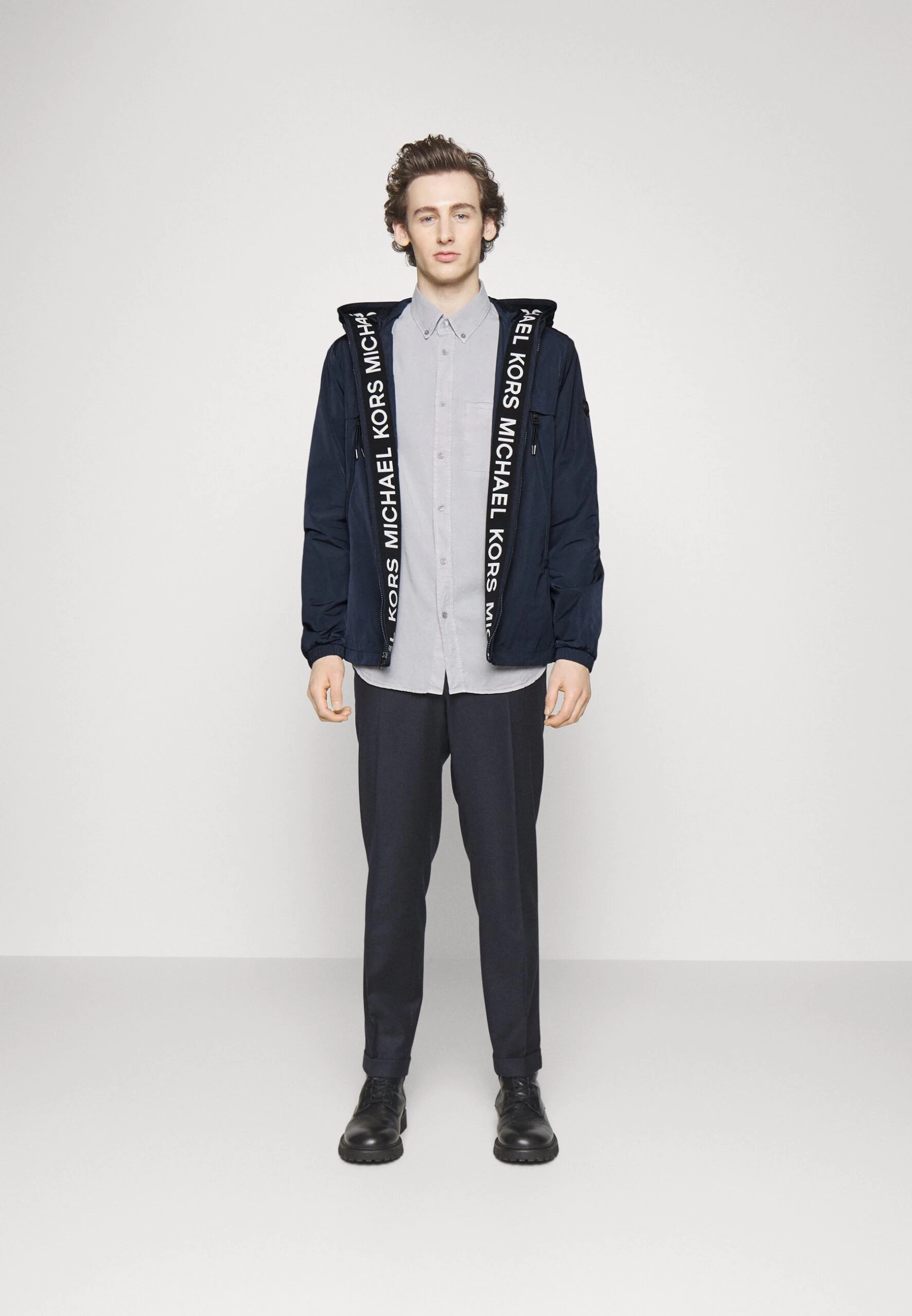 Michael Kors Logo Tape - Summer Jacket - Midnight 4 Michael Kors Logo Tape - Summer Jacket - Midnight - Image 2