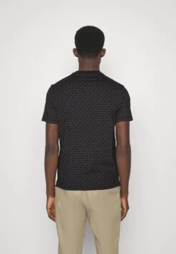 Michael Kors Sig Tee - Print T-Shirt - Black -Fashion Clothing-Michael Kors 3049c727167842b3bebb7d22970efc2b