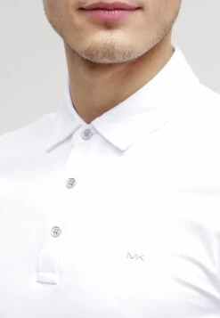 Michael Kors Polo Shirt - White -Fashion Clothing-Michael Kors 36e6453e8ed243fbadb00b0db41efb15