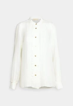 MICHAEL Michael Kors Button Down Blouse - Blouse - Bone -Fashion Clothing-Michael Kors 394fcd898835413c85d49705f9a2e07a