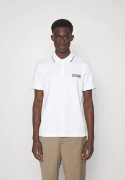 Michael Kors Chest Logo Tipped- Polo Shirt - White