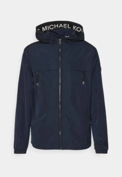 Michael Kors Logo Tape - Summer Jacket - Midnight 12 Michael Kors Logo Tape - Summer Jacket - Midnight -Fashion Clothing-Michael Kors 3b9260315de04cc48ee6df5a8cc8b273