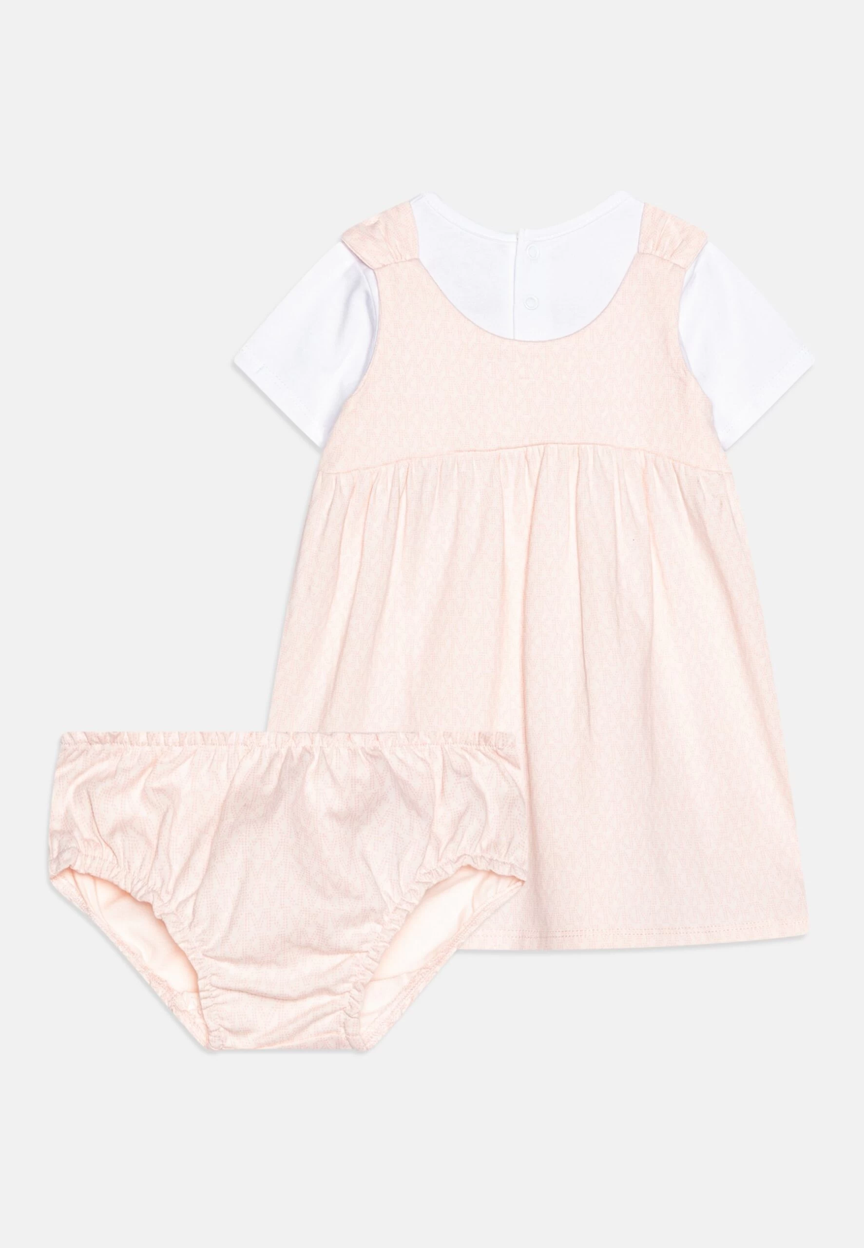 MICHAEL KORS KIDS Baby Dress + Knickers - Jersey Dress - Pink Pale 3 MICHAEL KORS KIDS Baby Dress + Knickers - Jersey Dress - Pink Pale - Image 2