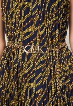 MICHAEL Michael Kors Halter Pleat Dress - Maxi Dress 15 MICHAEL Michael Kors Halter Pleat Dress - Maxi Dress -Fashion Clothing-Michael Kors 41b1357595344718800a2eadea1e66d7