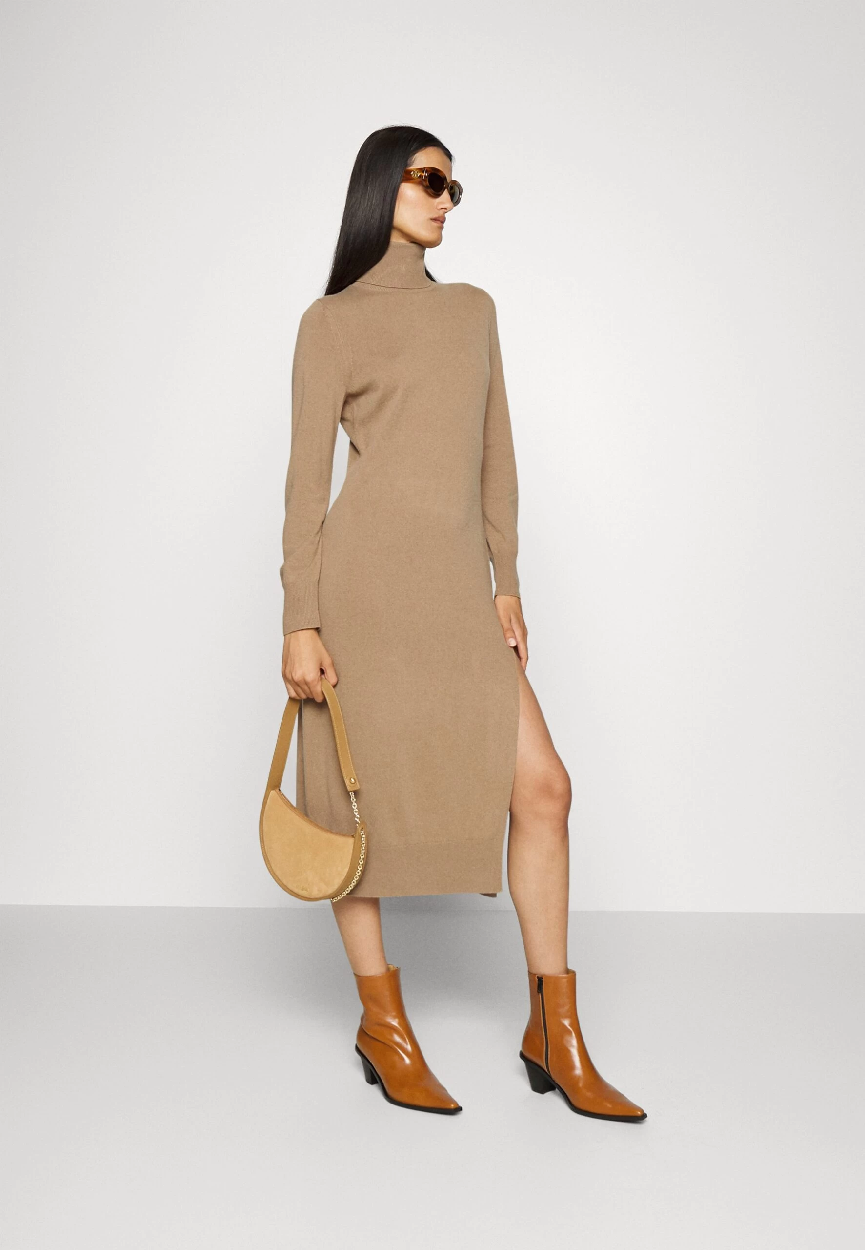 MICHAEL Michael Kors Easy Slit Midi - Day Dress 4 MICHAEL Michael Kors Easy Slit Midi - Day Dress - Image 2