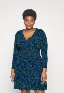 MICHAEL Michael Kors Wrap - Jersey Dress - Royal