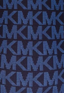 MICHAEL Michael Kors Signature Logo Scoop Neck Onepiece - Swimsuit - New Navy -Fashion Clothing-Michael Kors 457a1ac0178a41aa90480ccec61f5f0a