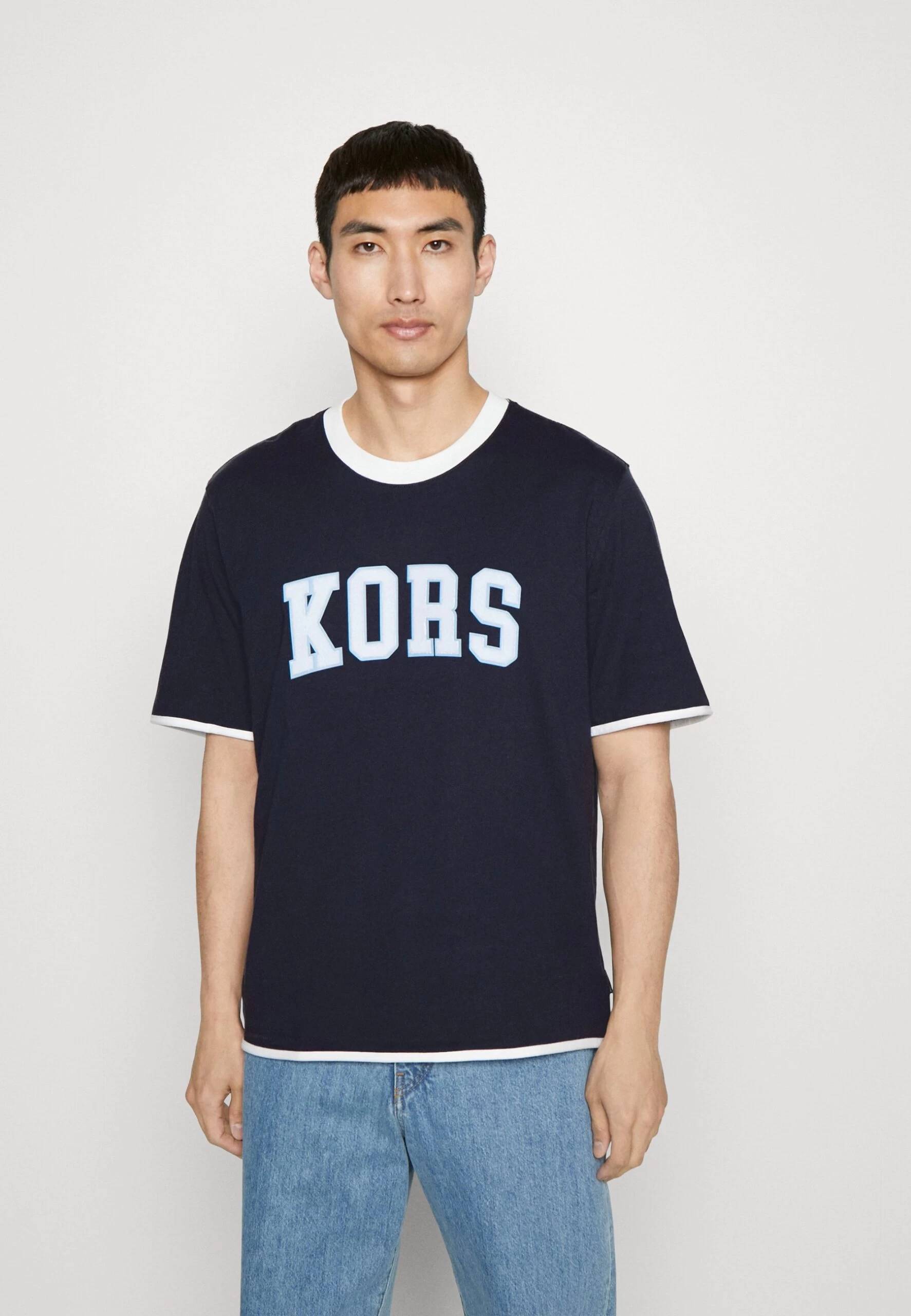 Michael Kors Warm Up Tee - Print T-Shirt - Midnight 3 Michael Kors Warm Up Tee - Print T-Shirt - Midnight