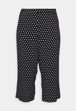 MICHAEL Michael Kors Polka Dot Wide Leg Pant - Trousers - Black/White -Fashion Clothing-Michael Kors 47ec4e851f244325b6f38e9175a5746c