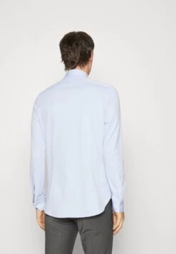 Michael Kors Perform Stripe Slim Shirt - Shirt - Light Blue -Fashion Clothing-Michael Kors 4cef8328ec2648f2968a45905712f645