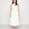 MICHAEL Michael Kors Chain Halter- Cocktail Dress / Party Dress - White -Fashion Clothing-Michael Kors 4d0e247a38db41bf9bf2234a1aa65aa4