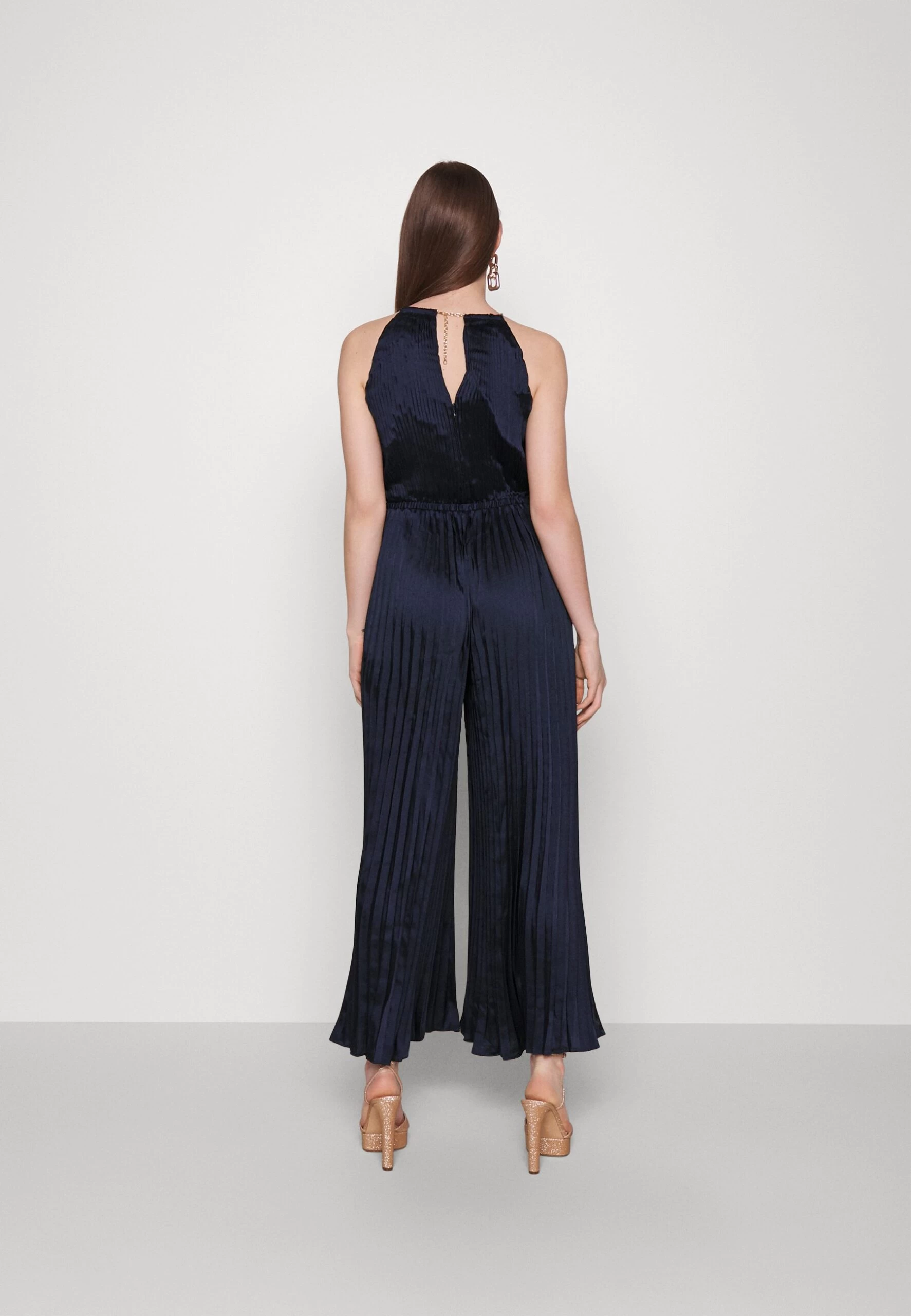 MICHAEL Michael Kors Chain Halter - Jumpsuit - Midnightblue 5 MICHAEL Michael Kors Chain Halter - Jumpsuit - Midnightblue - Image 3