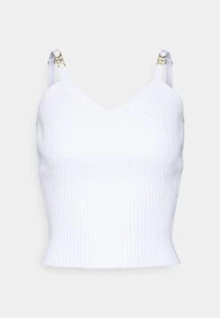 MICHAEL Michael Kors Eco Empire Bustier Top - Top - White -Fashion Clothing-Michael Kors 4e8338369d2b4aeda5bf7dc0d9d7ba63