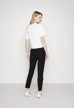 MICHAEL Michael Kors Zip Pant - Trousers - Black -Fashion Clothing-Michael Kors 4f67cc1cf9284e968b084491fb9866ac