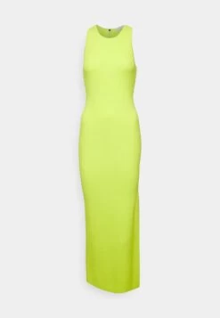 MICHAEL Michael Kors Tank Side Slit Maxi- Day Dress - Brt Limeade -Fashion Clothing-Michael Kors 4ff122534d4040289219a96a28dad789