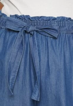 MICHAEL Michael Kors Wide Leg Tie Front Pants - Trousers - Blue -Fashion Clothing-Michael Kors 532364f41c67489a8bfd7a9986006733