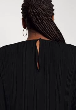 MICHAEL Michael Kors Pleat Release Mini Dress - Day Dress - Black 11 MICHAEL Michael Kors Pleat Release Mini Dress - Day Dress - Black -Fashion Clothing-Michael Kors 534d2d9d03d148b789997881b7f26c8e