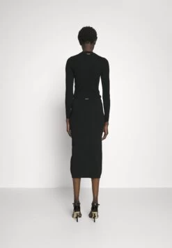 MICHAEL Michael Kors Tape Midi Skirt - Pencil Skirt - Black 10 MICHAEL Michael Kors Tape Midi Skirt - Pencil Skirt - Black -Fashion Clothing-Michael Kors 53d64bb6aedf42b498d7e7579e69be4e