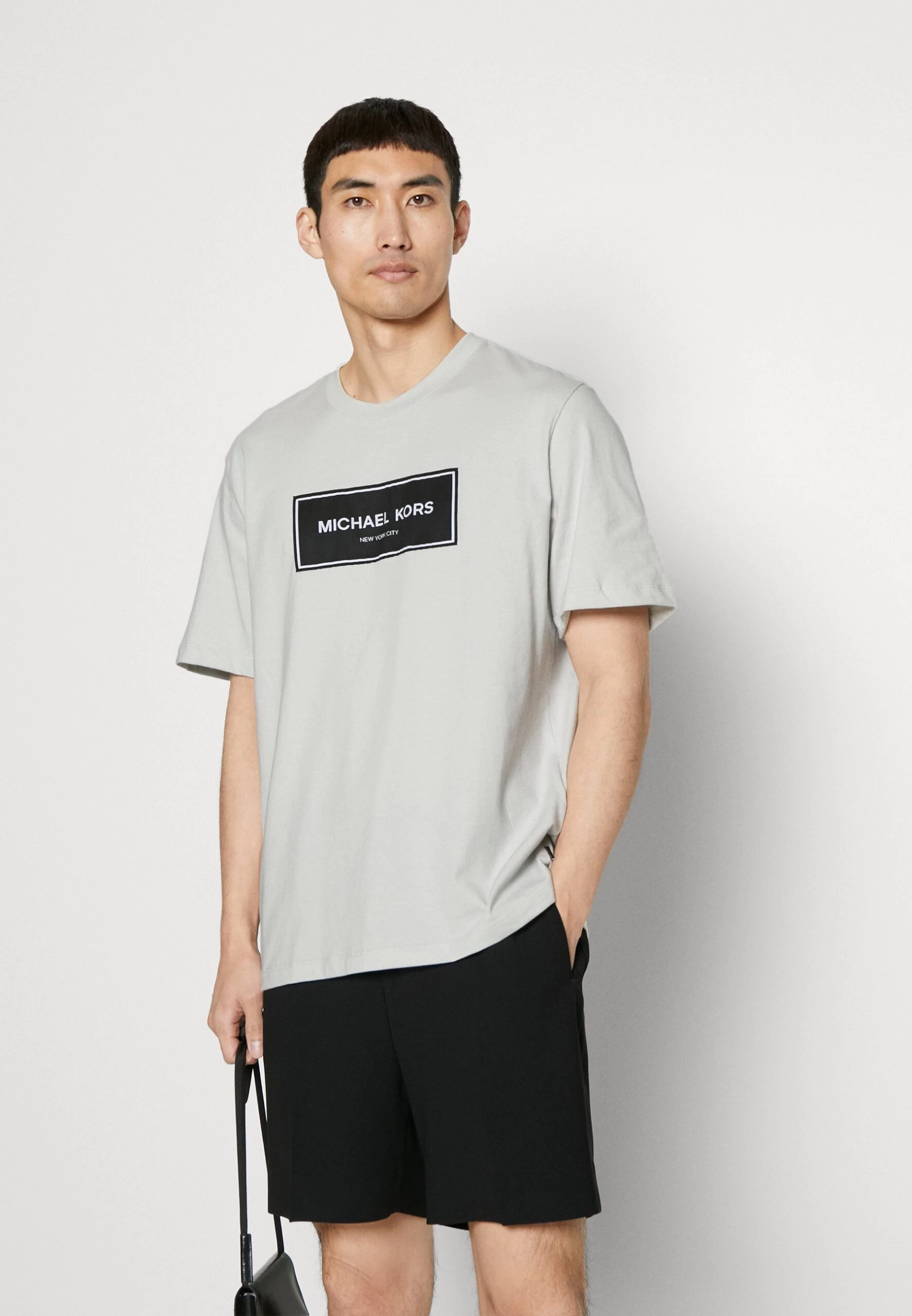 Michael Kors Flagship Logo Tee - Print T-Shirt - Opal 6 Michael Kors Flagship Logo Tee - Print T-Shirt - Opal - Image 4