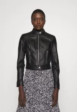 MICHAEL Michael Kors Ponti Combo - Leather Jacket