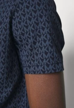 Michael Kors Sig Tee - Print T-Shirt - Midnight/Chambray -Fashion Clothing-Michael Kors 552702d038f443ee84dfa3a7d3d40aa8