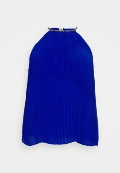 MICHAEL Michael Kors Solid Chain - Top - Royal Blue -Fashion Clothing-Michael Kors 56785b60f2114a55a81620334f70dd5a