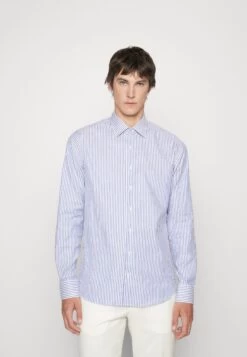 Michael Kors Stripe Slim - Formal Shirt - Blue