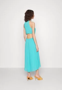 MICHAEL Michael Kors Pleated Cutout- Occasion Wear - Turquoise 10 MICHAEL Michael Kors Pleated Cutout- Occasion Wear - Turquoise -Fashion Clothing-Michael Kors 5751423dda0b4c358926384ebcd8a343