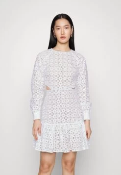 MICHAEL Michael Kors Eyelet Cut Out Mini- Cocktail Dress / Party Dress - White