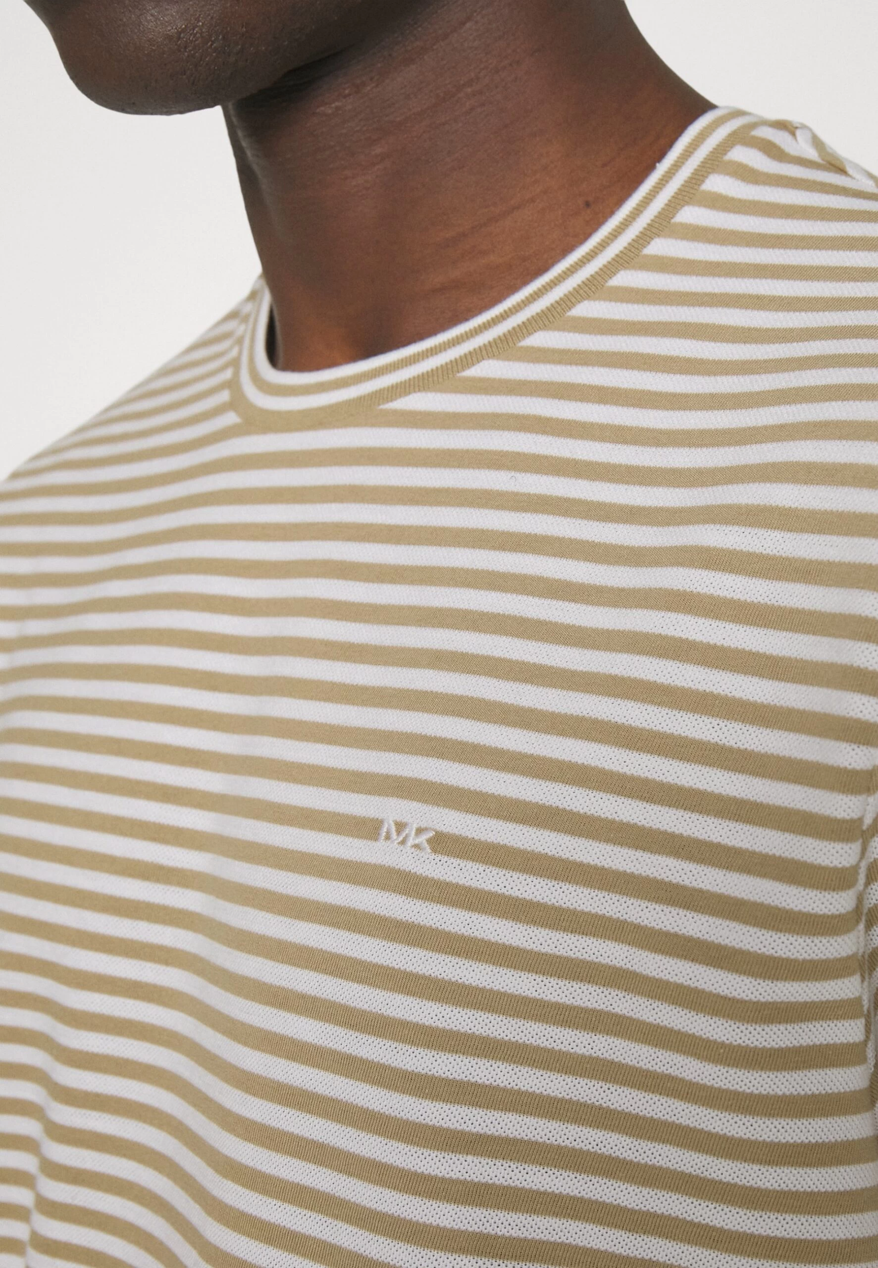 Michael Kors Stripe Tee - Print T-Shirt - Khaki 8 Michael Kors Stripe Tee - Print T-Shirt - Khaki - Image 6