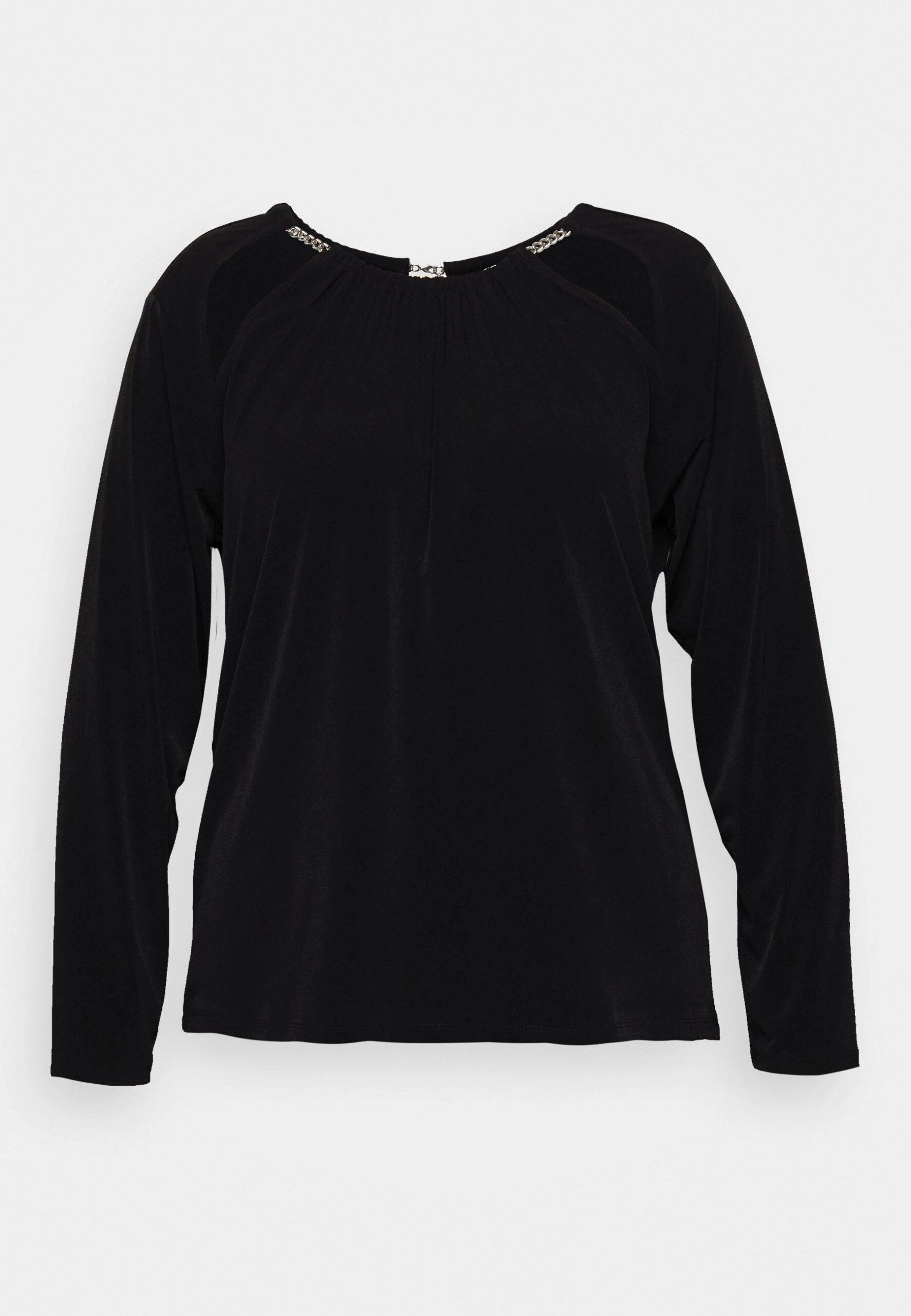 MICHAEL Michael Kors Chain Cut Out Top - Blouse 6 MICHAEL Michael Kors Chain Cut Out Top - Blouse - Image 4