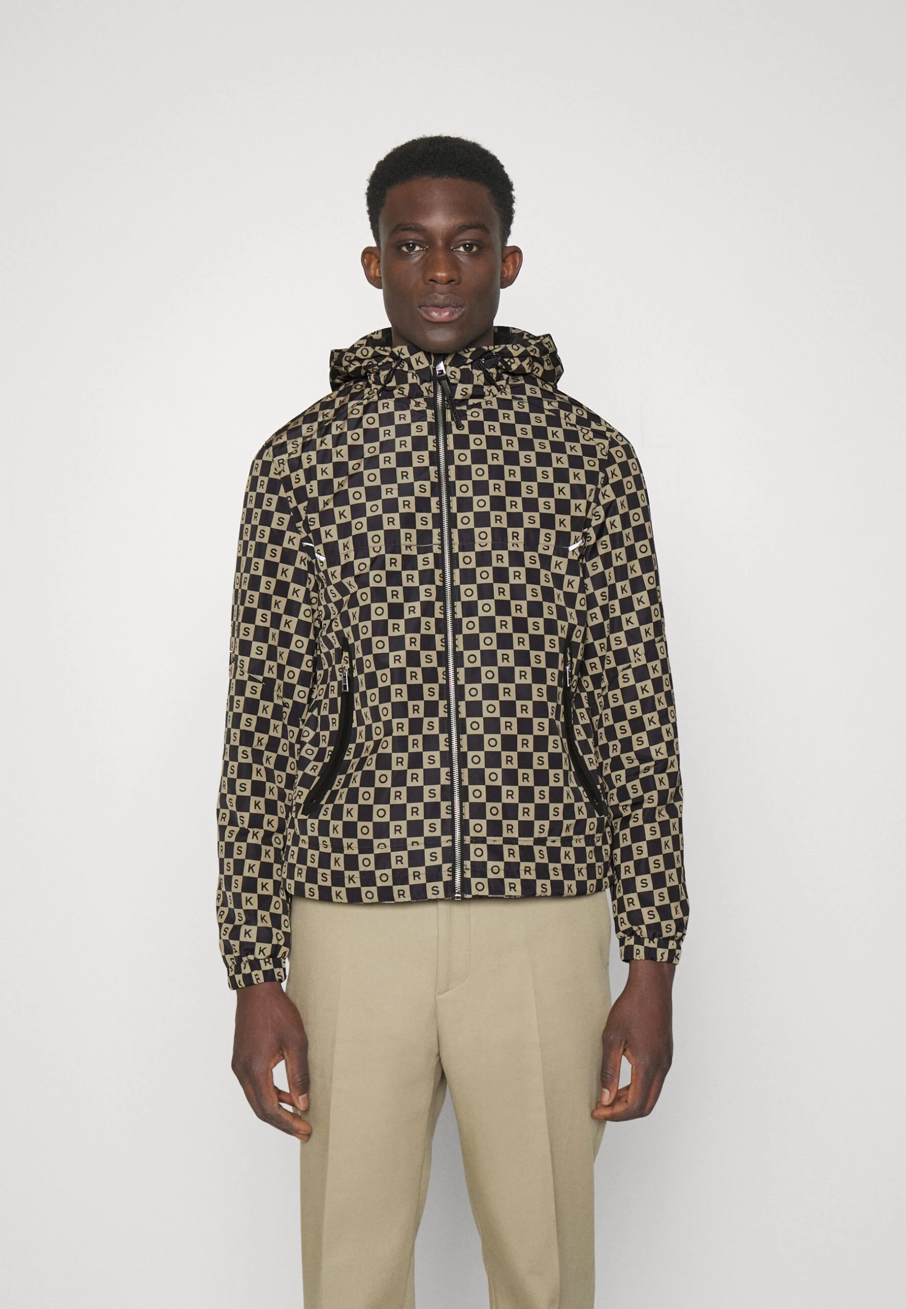 Michael Kors Hooded Jacket - Summer Jacket - Black 3 Michael Kors Hooded Jacket - Summer Jacket - Black