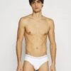 Michael Kors Supreme Touch Contrast Waist 3 Pack - Briefs - White -Fashion Clothing-Michael Kors 5fd930d6dbce4f59bde7ae3bbd542c09