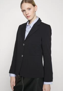 MICHAEL Michael Kors Patch Fitted Blazer - Blazer -Fashion Clothing-Michael Kors 61c03e146b144591935d63cd5abd9266