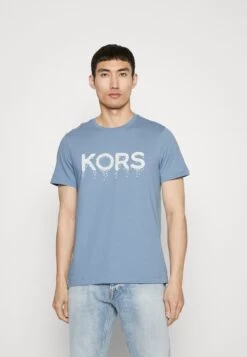 Michael Kors Kors Spill Tee - Print T-Shirt - Blau