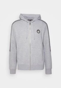 Michael Kors New Evergreen Hoodie - Zip-Up Sweatshirt - Heather Grey -Fashion Clothing-Michael Kors 662efa5c25c04cd286d9aa268618fe8f