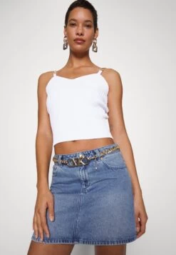 MICHAEL Michael Kors Eco Empire Bustier Top - Top - White -Fashion Clothing-Michael Kors 664bb2535397414e9738cfeff0e27b8f