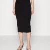 MICHAEL Michael Kors Eco Midi Pencil Skirt - Pencil Skirt - Black -Fashion Clothing-Michael Kors 66eec0b41c98413182feff085c36cf1d