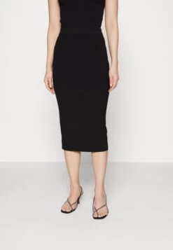 MICHAEL Michael Kors Eco Midi Pencil Skirt - Pencil Skirt - Black