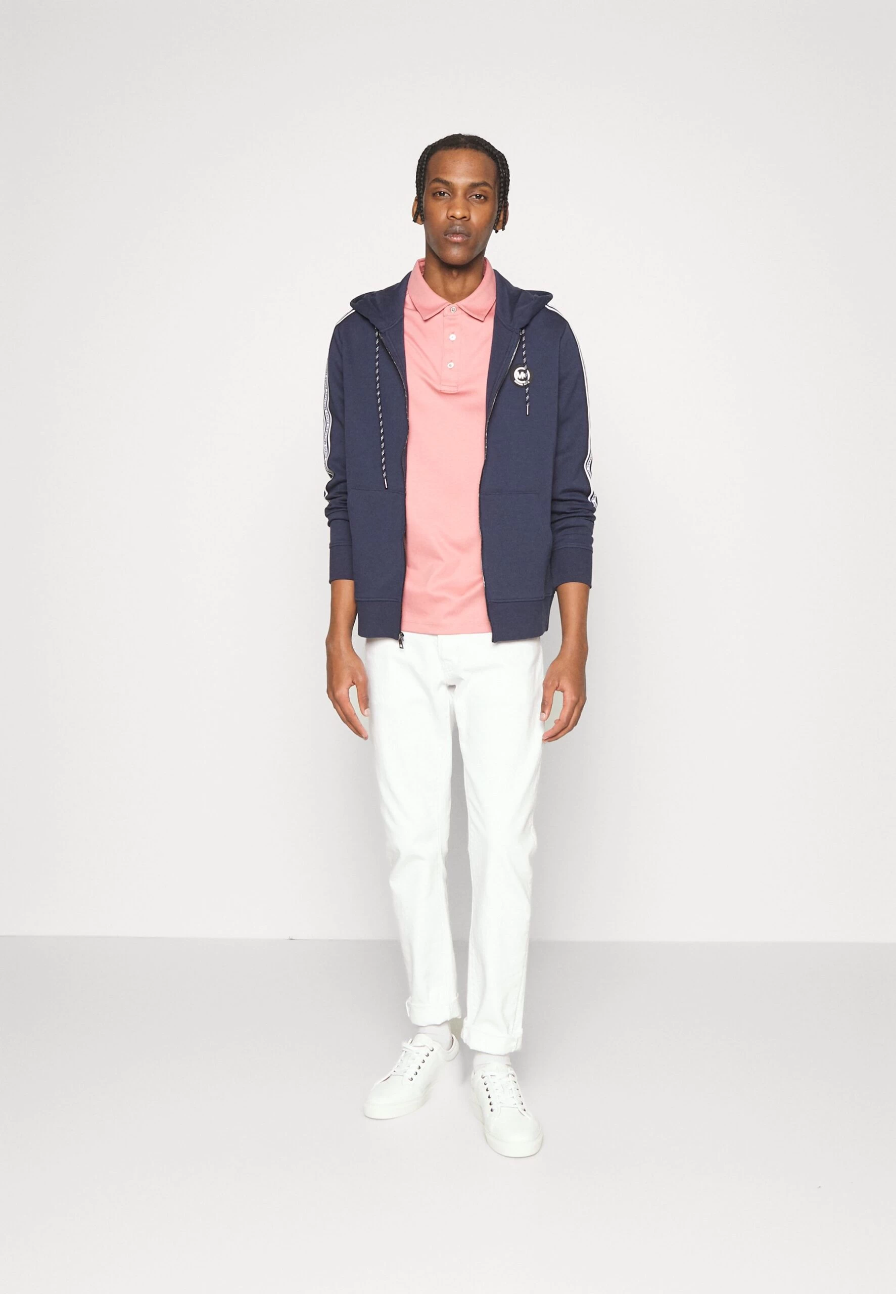 Michael Kors Sleek - Polo Shirt - Dusty Rose 4 Michael Kors Sleek - Polo Shirt - Dusty Rose - Image 2