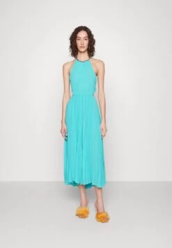 MICHAEL Michael Kors Pleated Cutout- Occasion Wear - Turquoise