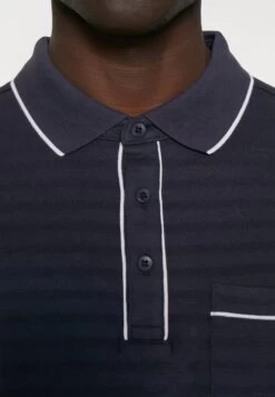 Michael Kors Tipped- Polo Shirt - Midnight -Fashion Clothing-Michael Kors 69e6f4c1270f4a0db68329cd44a29ed2