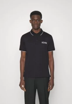 Michael Kors Chest Logo Tipped- Polo Shirt - Black