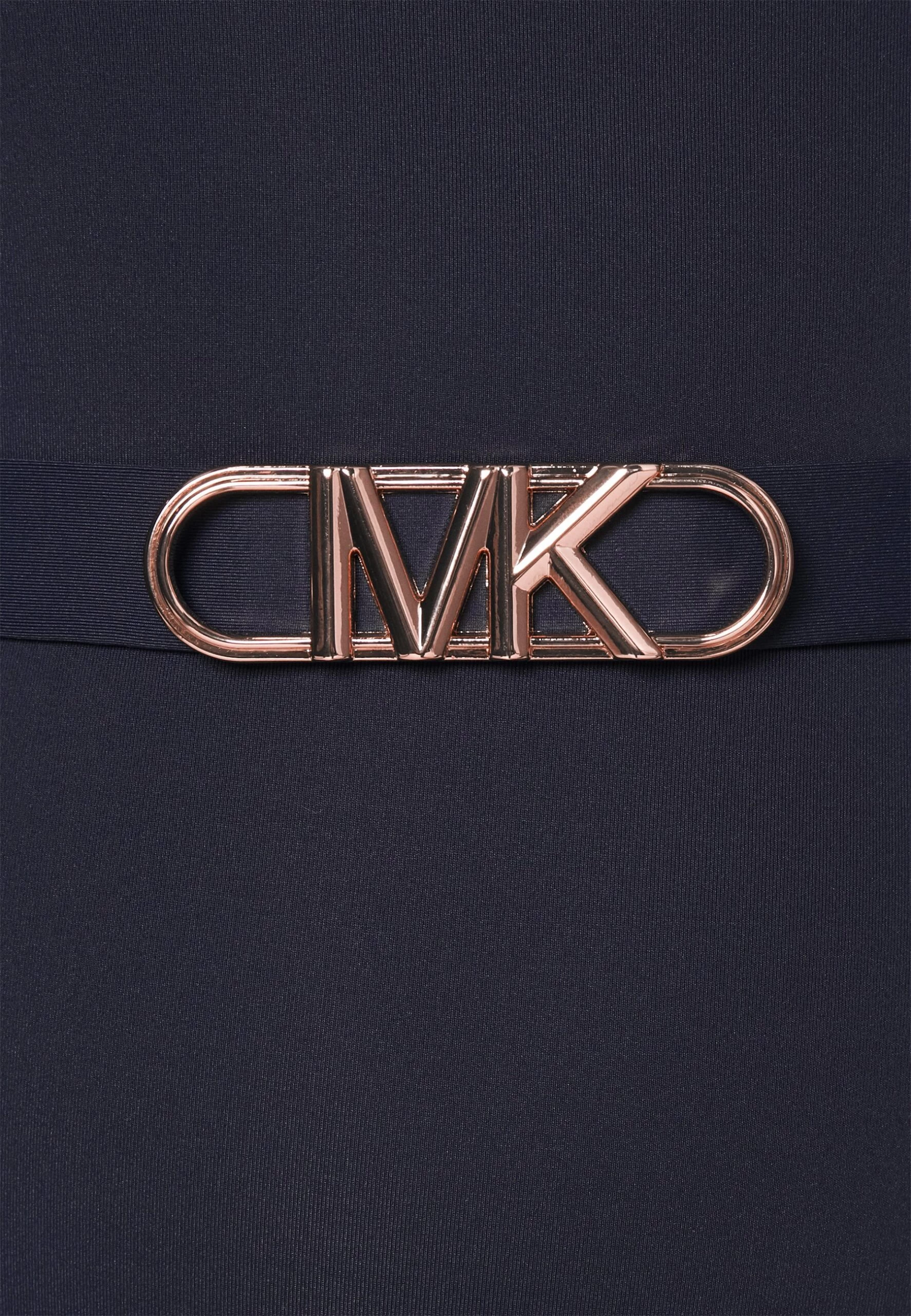 MICHAEL Michael Kors Solids- Swimsuit - Navy 7 MICHAEL Michael Kors Solids- Swimsuit - Navy - Image 5