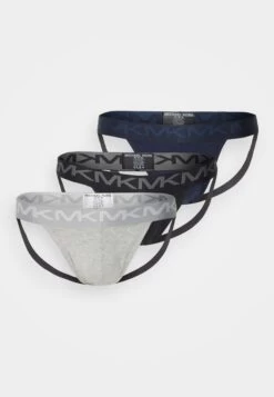 Michael Kors Jock 3 Pack - Briefs - Navy -Fashion Clothing-Michael Kors 6b9993b5546648efbc260a32e1083797