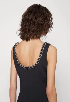 MICHAEL Michael Kors Tank Cutout Chain- Jersey Dress - Black -Fashion Clothing-Michael Kors 6be2cfdfde264bc1b2d8c695ddcceb12