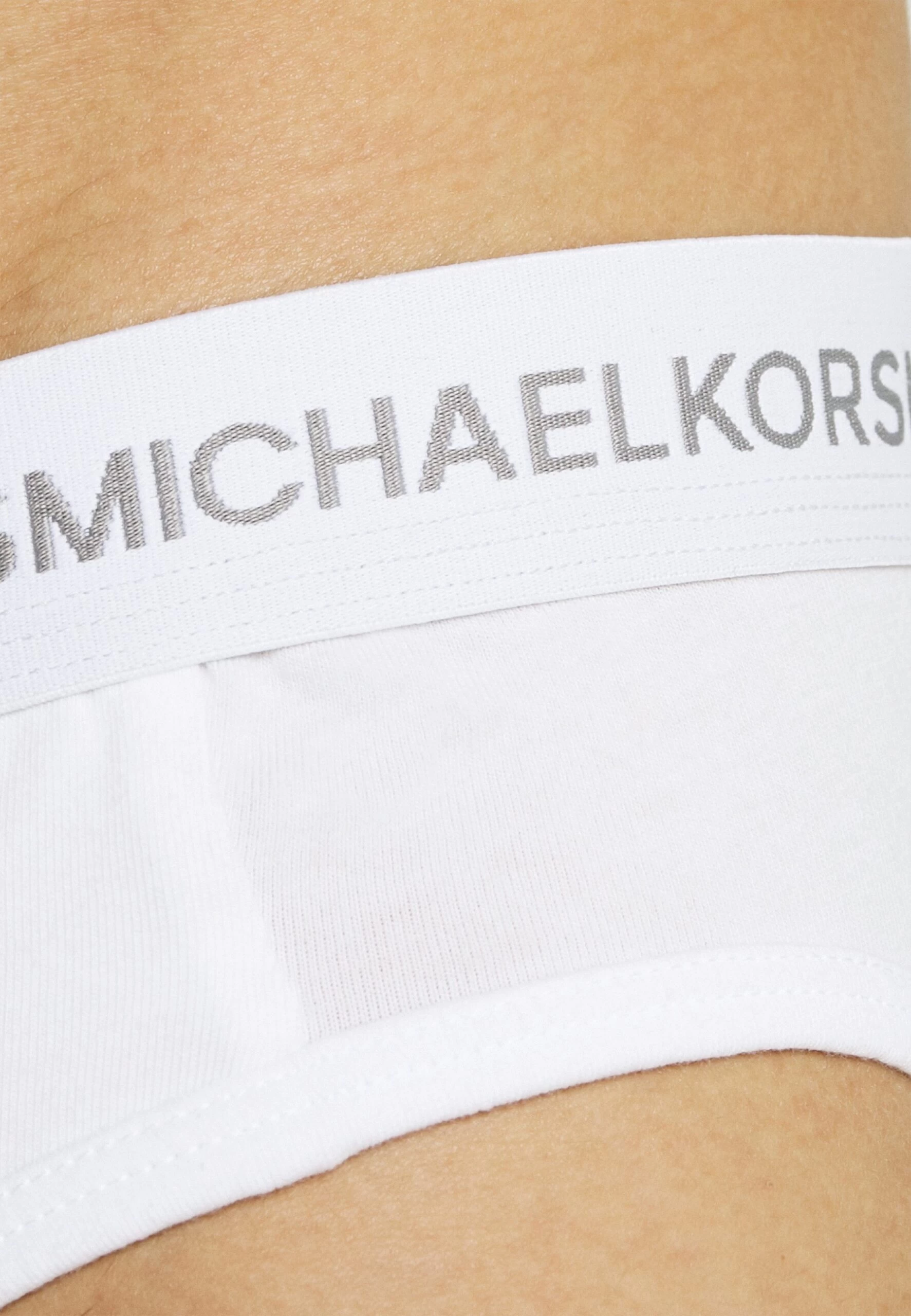 Michael Kors Supreme Touch Contrast Waist 3 Pack - Briefs - White 5 Michael Kors Supreme Touch Contrast Waist 3 Pack - Briefs - White - Image 3