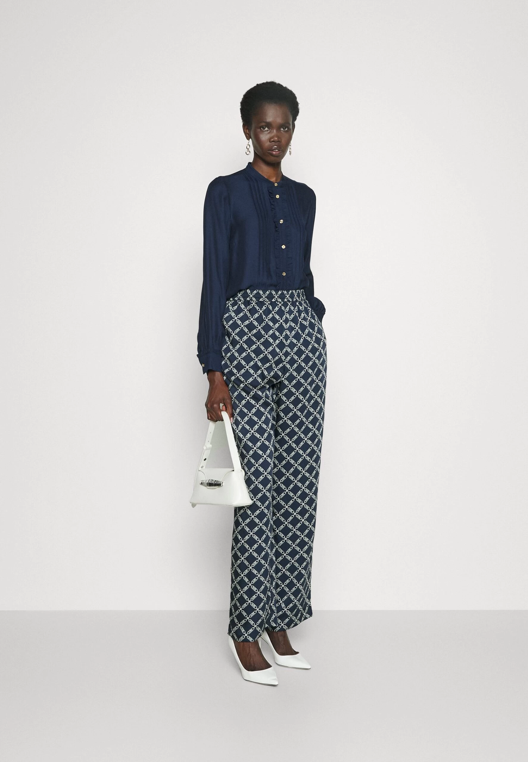 MICHAEL Michael Kors Empire Pull On Pant - Trousers - Midnightblue 4 MICHAEL Michael Kors Empire Pull On Pant - Trousers - Midnightblue - Image 2