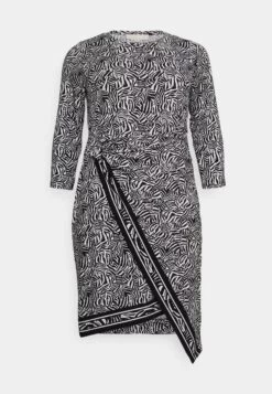 MICHAEL Michael Kors Border Midi - Jersey Dress -Fashion Clothing-Michael Kors 71cd5f8aea894e0f9b66ac51b04862f8