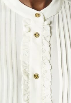 MICHAEL Michael Kors Button Down Blouse - Blouse - Bone -Fashion Clothing-Michael Kors 72a7dca7c5ec4559a5cfeabe96944430